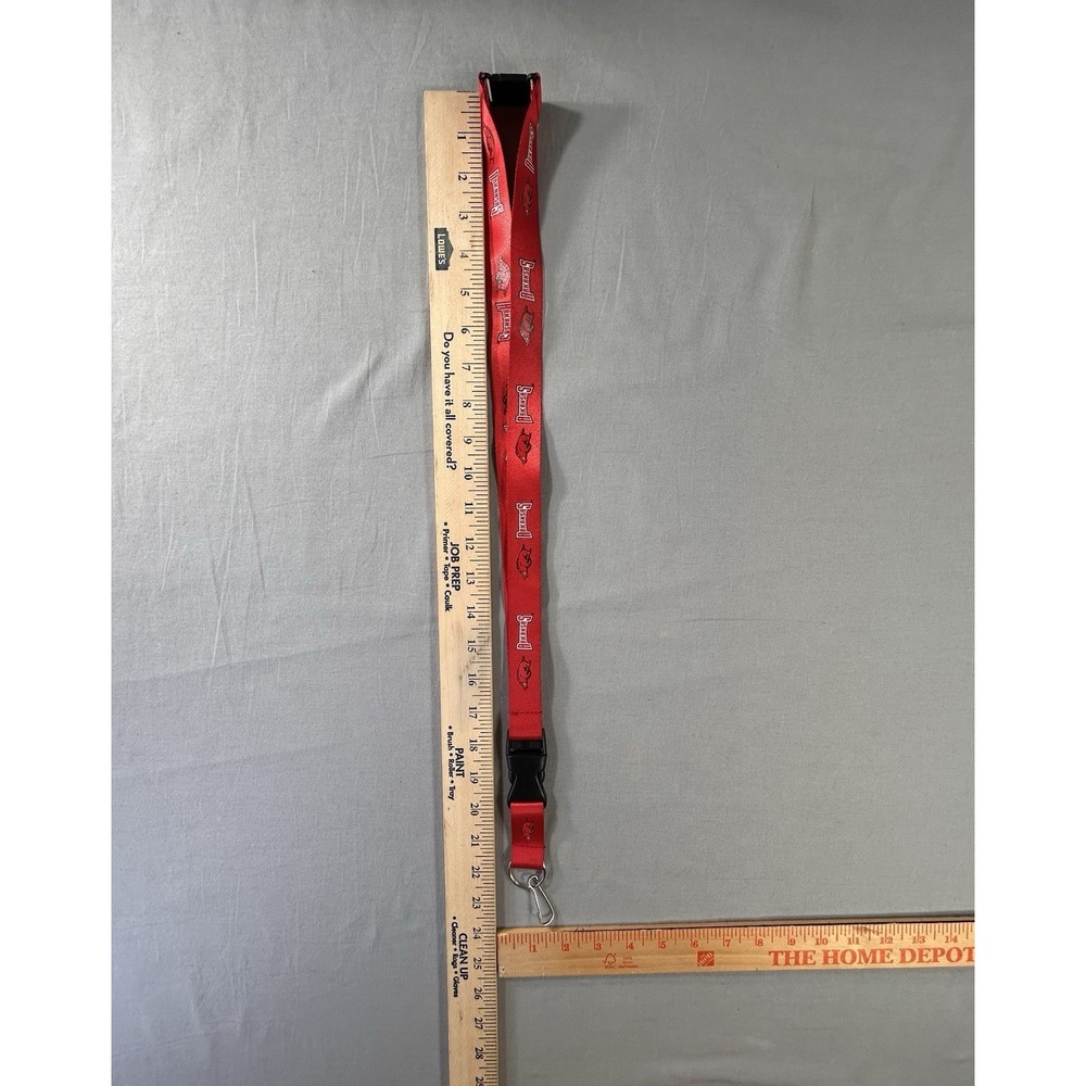Arkansas Razorbacks Breakaway Keychain Lanyard Repeating Razorbacks Logo College - Picture 8 of 8